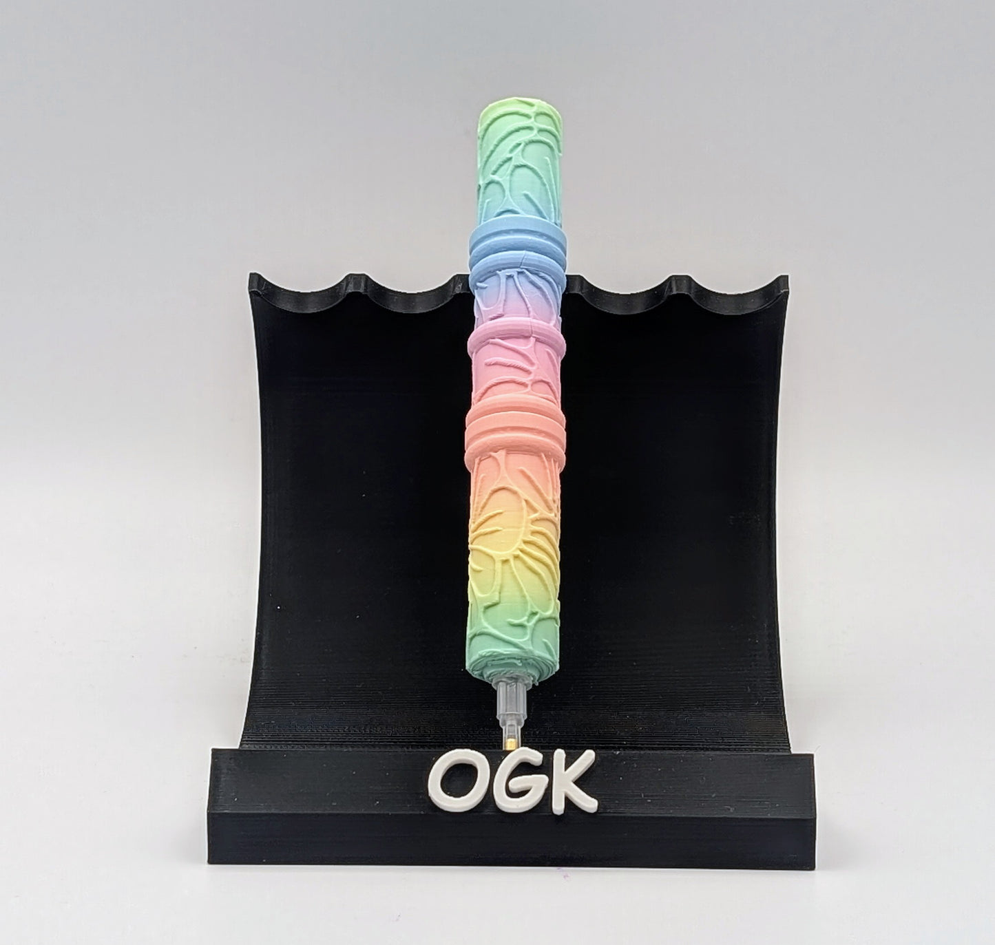 3D Printed Rainbow Flower Pen