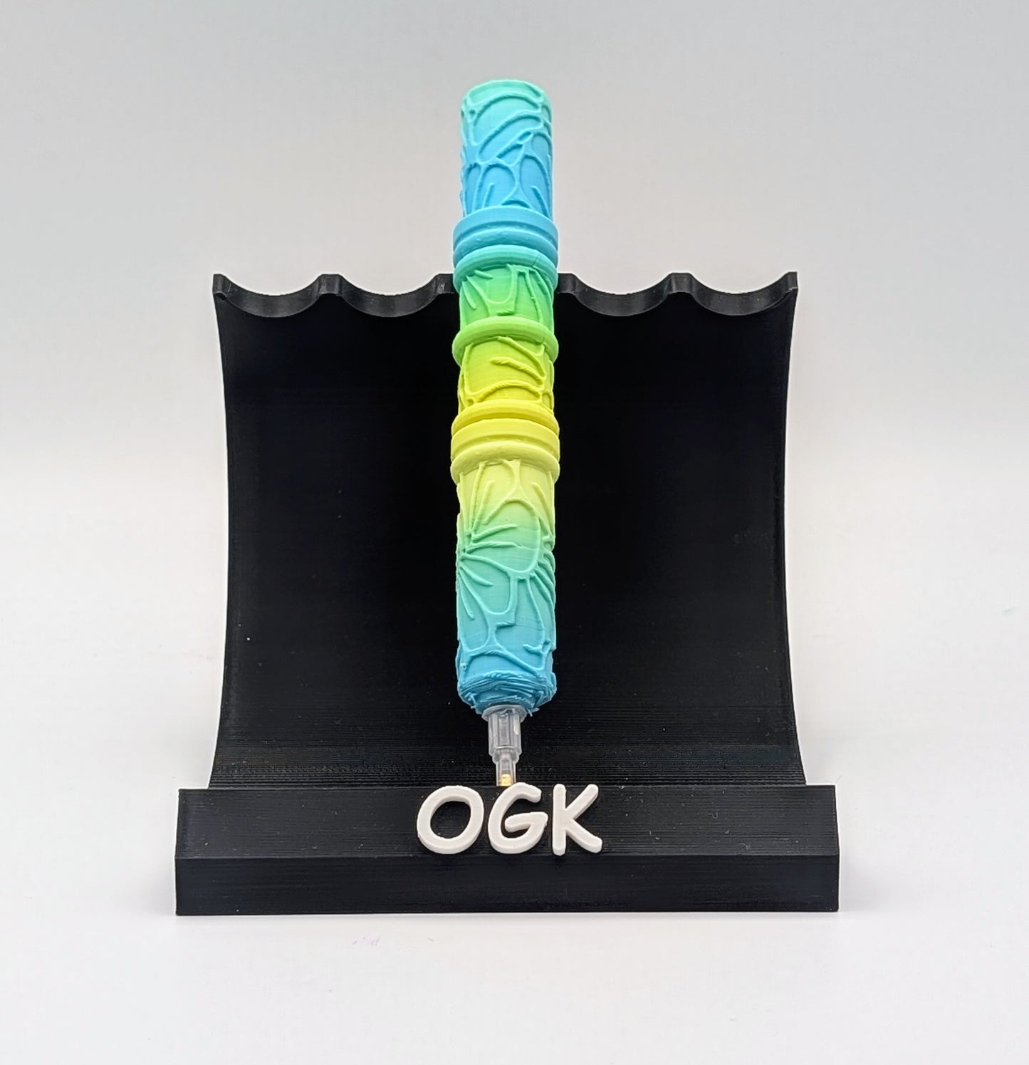 3D Printed Rainbow Flower Pen