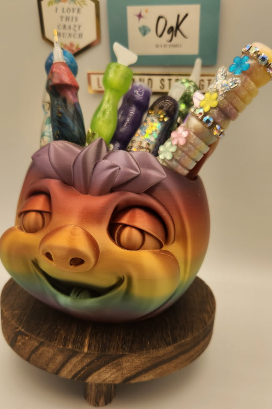 Sloth Pen Caddy