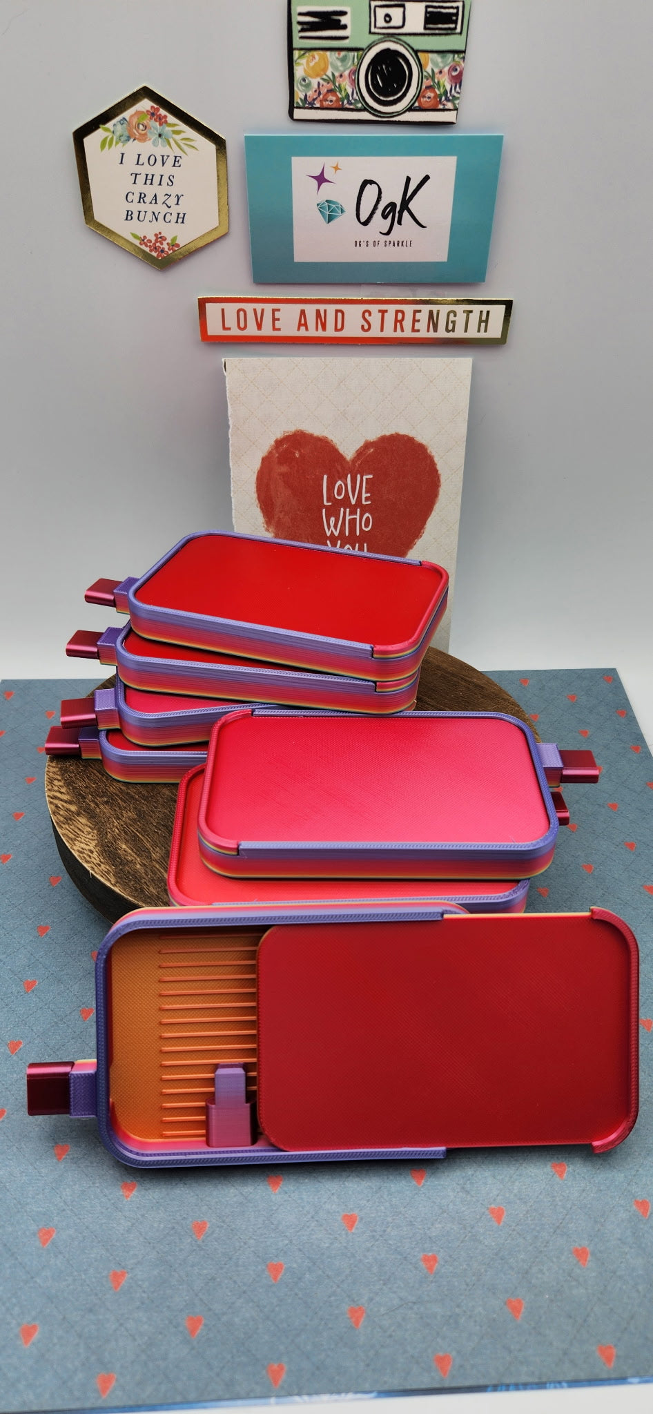 OgK 3x4 First Edition Tray with lid and stopper