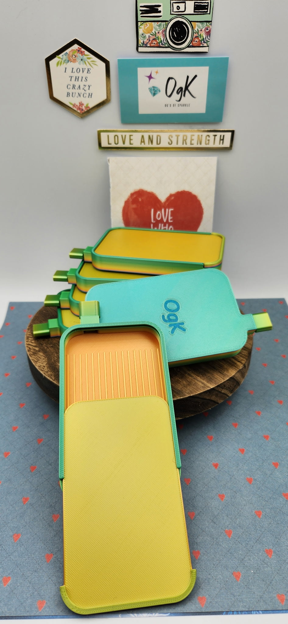 OgK 3x4 First Edition Tray with lid and stopper