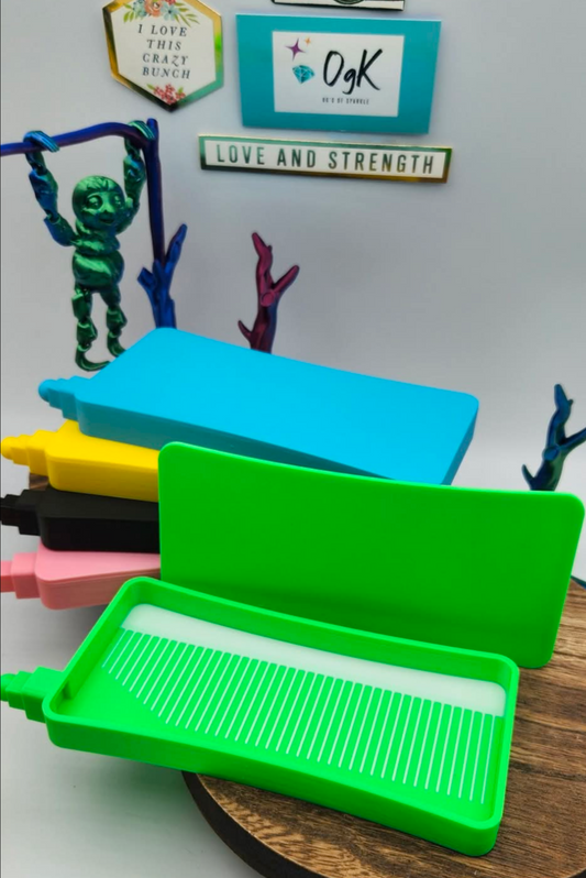 3x7 Vertical Curved Slim Diamond Painting Tray