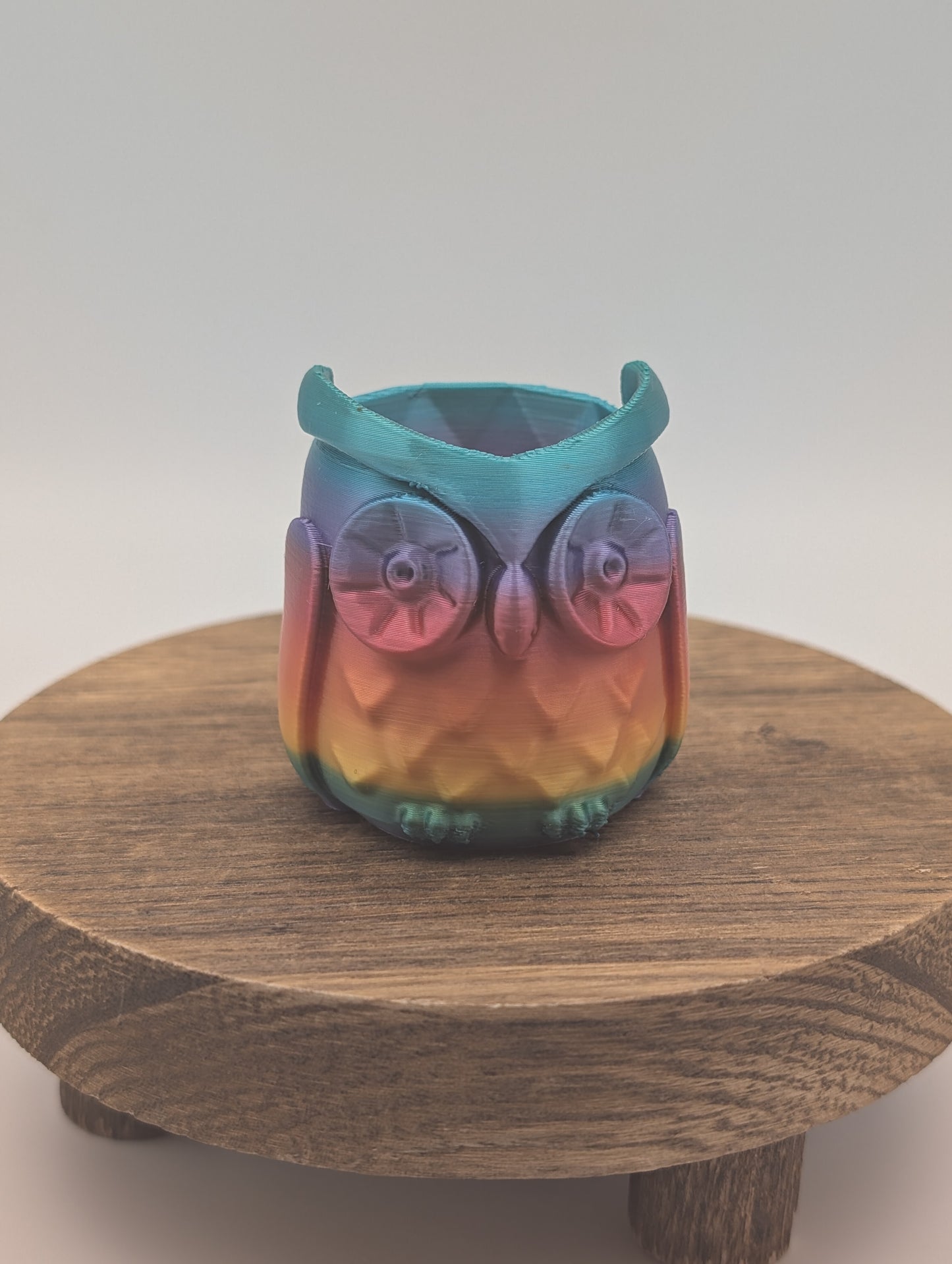 Rainbow Mini Animal Trash Bins