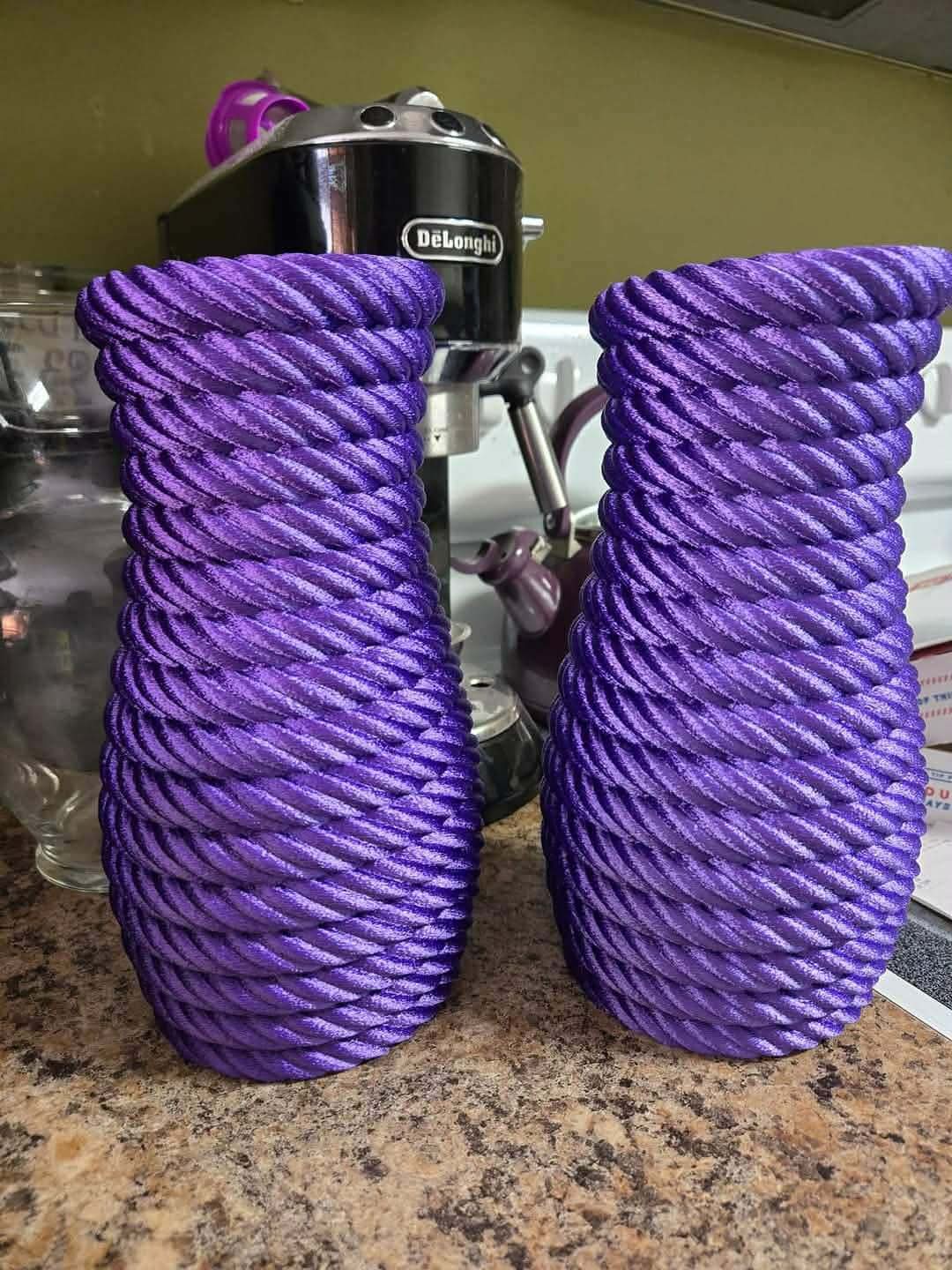 Coiled Rope Vase