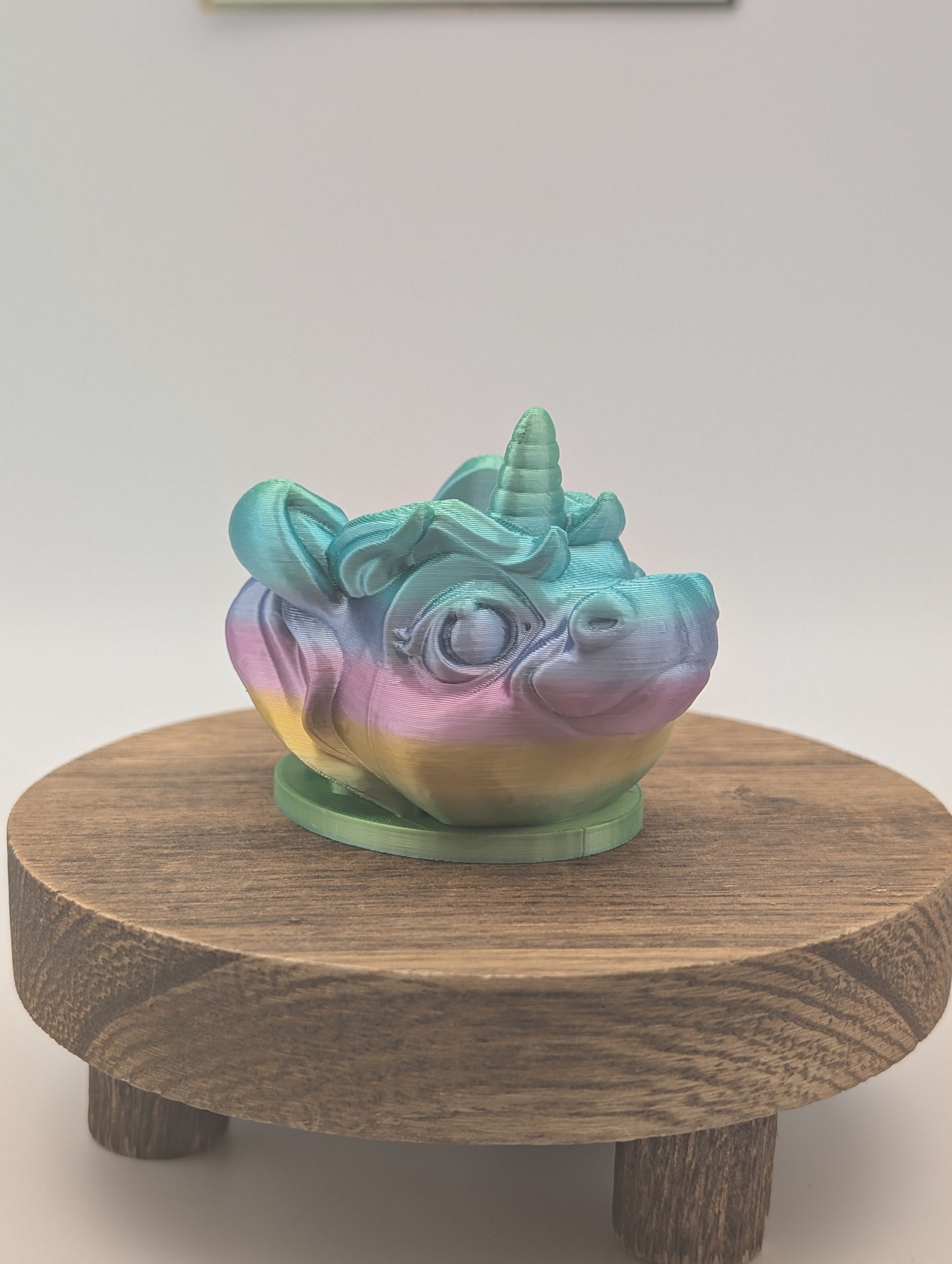 Rainbow Mini Animal Trash Bins