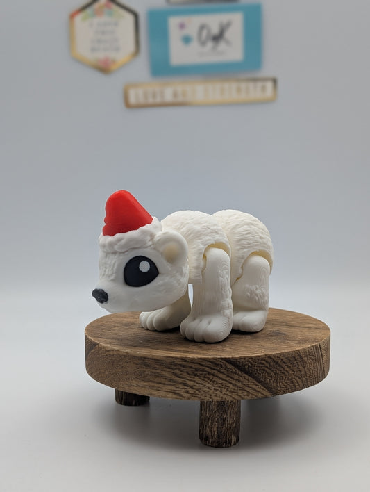 Santa Polar Bear