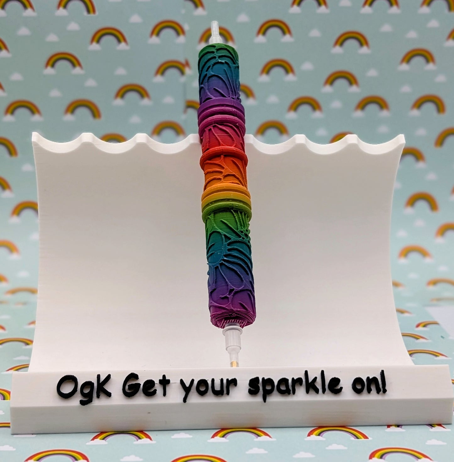 3D Printed Rainbow Diamond Painting E Pens