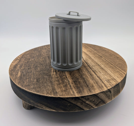 Vintage Mini Trash Can with lid